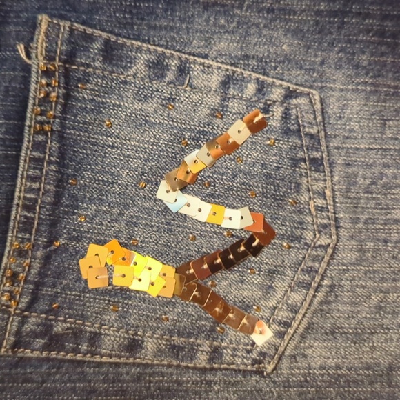 Jean mini skirt - Picture 3 of 4